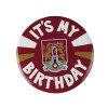 Northampton Town Stripe Giant Birthday Badge